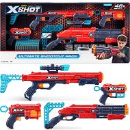 ZURU X-Shot Zestaw 4 wyrzutni Pakiet Ultimate Shootout 36251