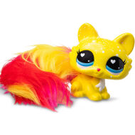 Littlest Pet Shop seria 6 Zwierzątko Nr 488 Fuzzy Pet Kotek 01164