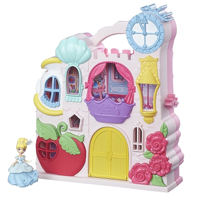 Disney mini Królestwo - Zamek walizeczka mini księżniczek B6317