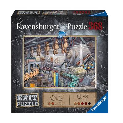 Ravensburger - Puzzle Exit - W fabryce zabawek 368 el. 164844