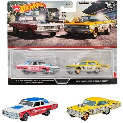 Hot Wheels - Car Culture Zestaw 2 autek: Plymouth Belvedere & Dodge Coronet HKF56