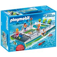 Playmobil - Łódź ze szklanym dnem i silnikiem 9233