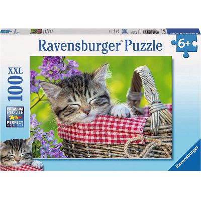 Ravensburger - Śpiące Kociaki 100 elem. 105397