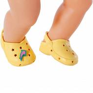 BABY Born Buciki dla lalki 43cm Holiday shoes z przypinkami żółte 831809