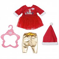 BABY Born - Sukienka bożonarodzeniowa dla lalki 43 cm 830284