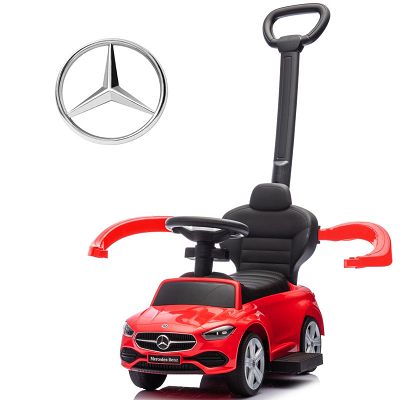 Milly Mally Jeździk Pojazd z rączką MERCEDES C-Class Red