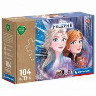Clementoni Puzzle Play for future Frozen Anna i Elsa 104 el. 27154