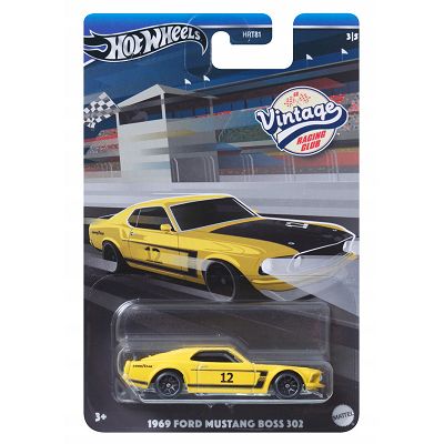 Hot Wheels - Vintage - 1969 Ford Mustang Boss 302 HRV08 HRT81