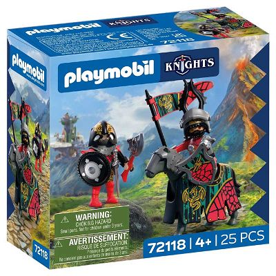 Playmobil Knights - Przywódca rycerzy herbu Smok 72118