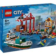 LEGO City Nadmorski port ze statkiem towarowym 60422