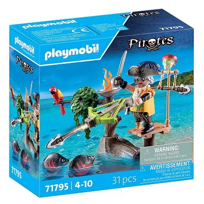 Playmobil Pirates Pirat z balistą 71795