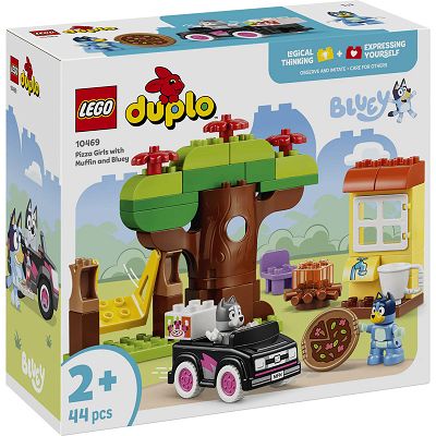 LEGO DUPLO Bluey Pizzerki z Muffinką i Blue 10469