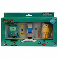 Adventure Time - Zestaw 3 figurek Finn, Jake i Bmo 7cm 14609