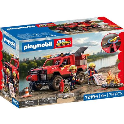 Playmobil City Action Pickup strażacki 72194