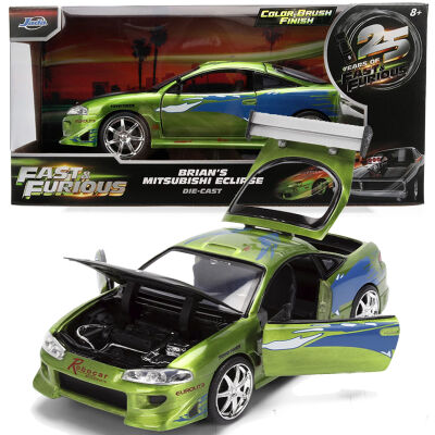 JADA Fast&Furious Szybcy i wściekli Metalowy samochód 1995 Mitsubishi Eclipse 1:24 36817