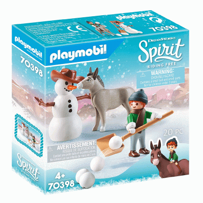 Playmobil - Zabawa na śniegu 70398