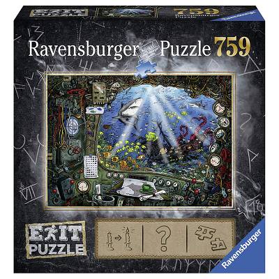 Ravensburger - Puzzle Exit - Łódź podwodna 759 el. 199532