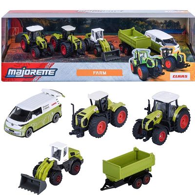 Majorette Claas Farm 5-pak pojazdów 3105002