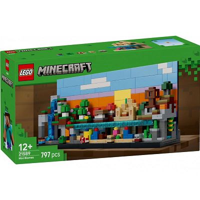 LEGO Minecraft Minibiomy 21589