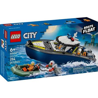 LEGO City - Pościg łodzią policyjną 60456