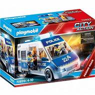 Playmobil - Transporter policyjny ze światłem i dźwiękiem 70899