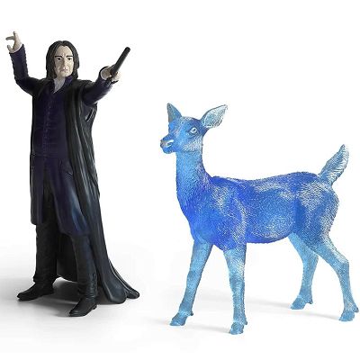 Schleich Harry Potter - Profesor Snape i patronus łania 42683