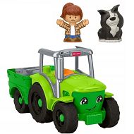Fisher Price Little People - Muzyczny Traktor Małego Farmera z figurkami JGX11