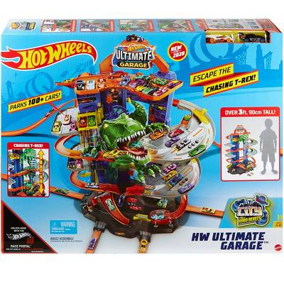 Hot Wheels City - Mega garaż T-Rexa GJL14