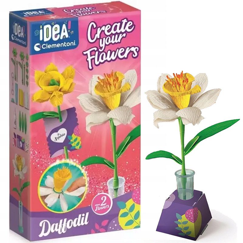 Clementoni Idea mini Fabryka kwiatów Żonkile 18180