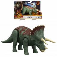 Jurassic World - Dinozaur Triceratops Dziki ryk HDX34
