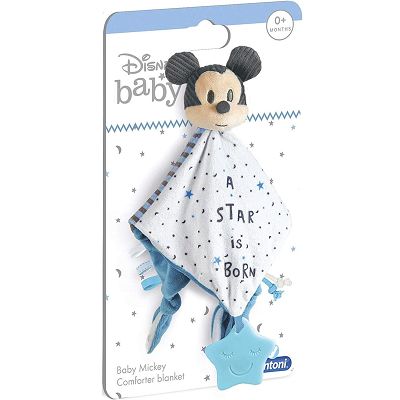 Clementoni Disney Baby Mickey komfortowy kocyk 17345