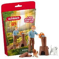 Schleich Leśniczy z piłą spalinową 81475