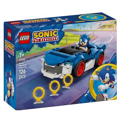 LEGO Sonic the Hedgehog Sonic Speedster Lightning 77117