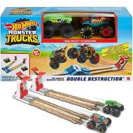 Hot Wheels Monster Trucks - Zestaw Podwójna Demolka z Crash Recruit i Demo Derby GYC80