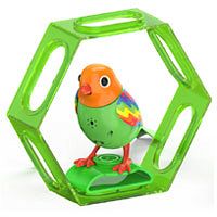 Silverlit DigiBirds - Śpirewający ptaszek Raindrop z ramką 88023