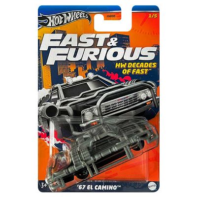 Hot Wheels - Fast & Furious - '67 El Camino HRW41 HNR88