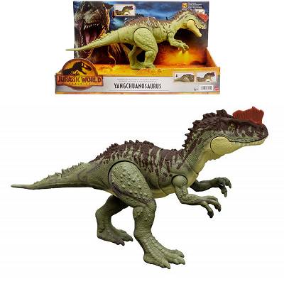 Jurassic World - Dinozaur Yangchuanosaurus Figurka akcji Potężny atak HDX49