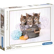 Clementoni Puzzle High Quality Kotki w kąpieli 500 el. 35065