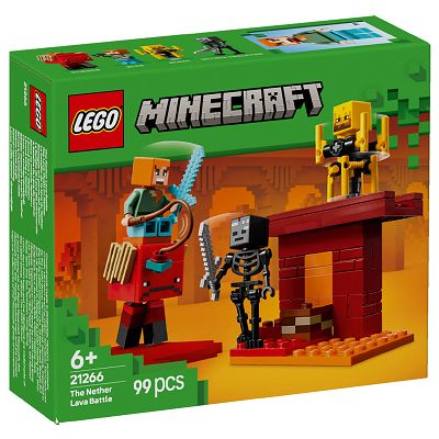 LEGO Minecraft Bitwa na moście Netheru 21266