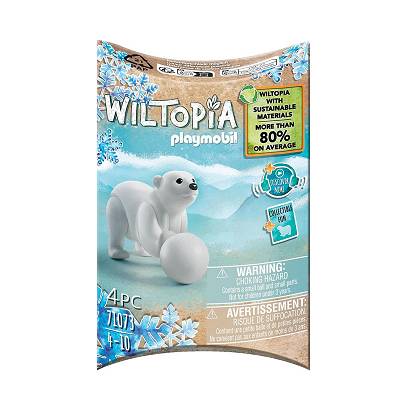 Playmobil Wiltopia Mały niedźwiedź polarny 71073