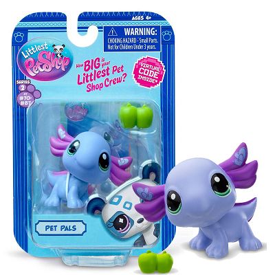 Littlest Pet Shop seria 2 Zwierzątko Nr 80 Aksolotl LPS00522