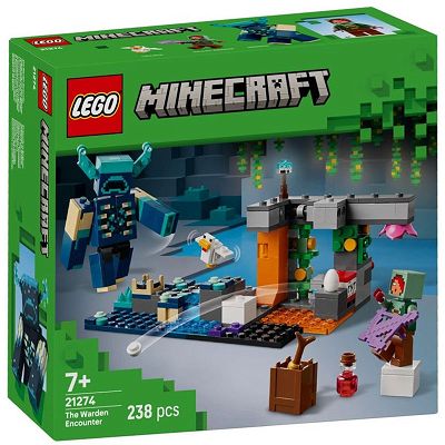 LEGO Minecraft Spotkanie ze strażnikiem 21274