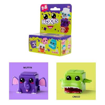 Simba Bloxies Muffin i Croco Figurki z ruchomymi elementami 2-pak 5952626