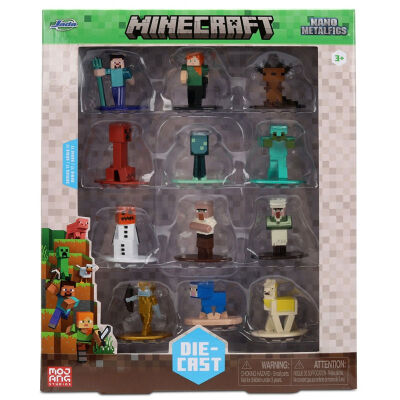 JADA Minecraft - Kolekcjonerski zestaw metalowych figurek 37541