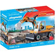 Playmobil Action Heroes Duża koparka 71749