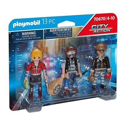 Playmobil - Zestaw figurek złodzieje 70670