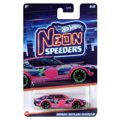 Hot Wheels Neon Speeders Nissan Skyline 2000 GT-R HRW69