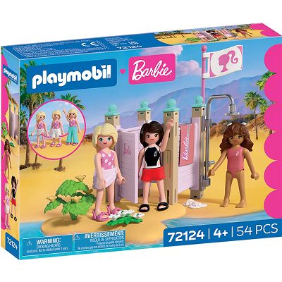 Playmobil x Barbie Plażowe stylizacje Przebieralnia 72124