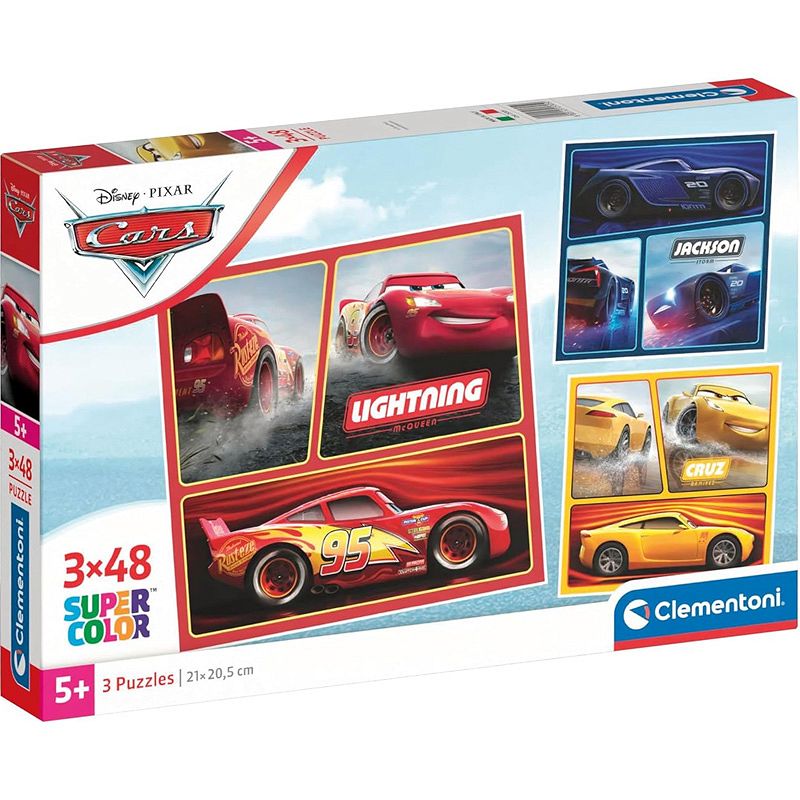Clementoni Puzzle Auta Cars 3 x 48 el. 25305