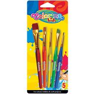 Colorino - Pędzelki akrylowe 5 szt. 32599